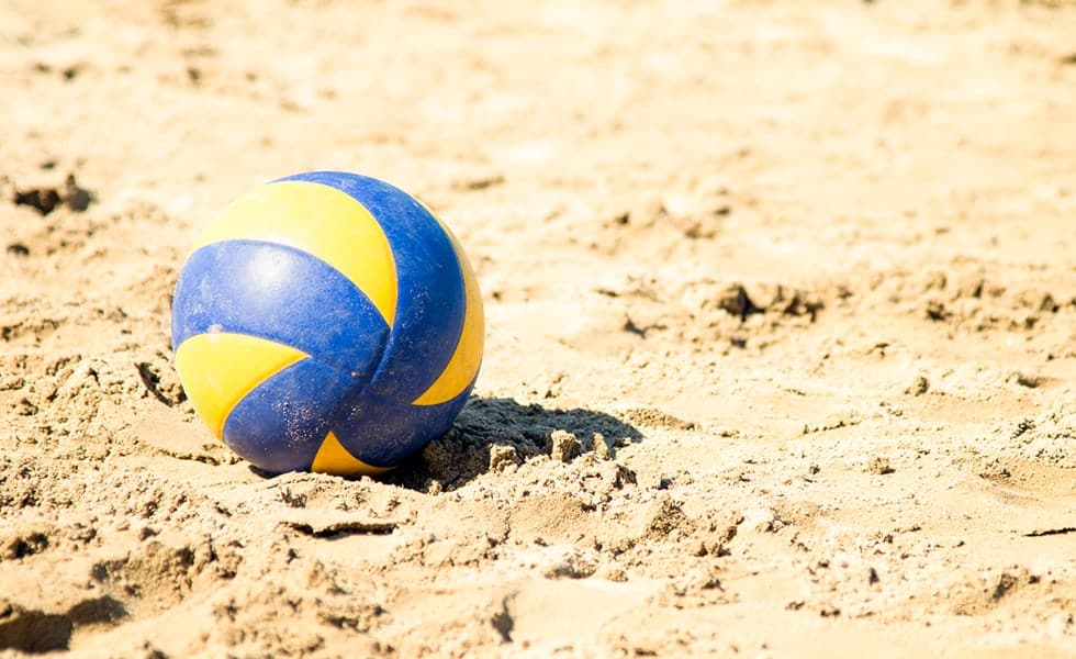 Volleyball on Beach