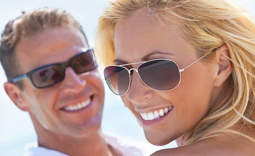 Smiling Couple with shades