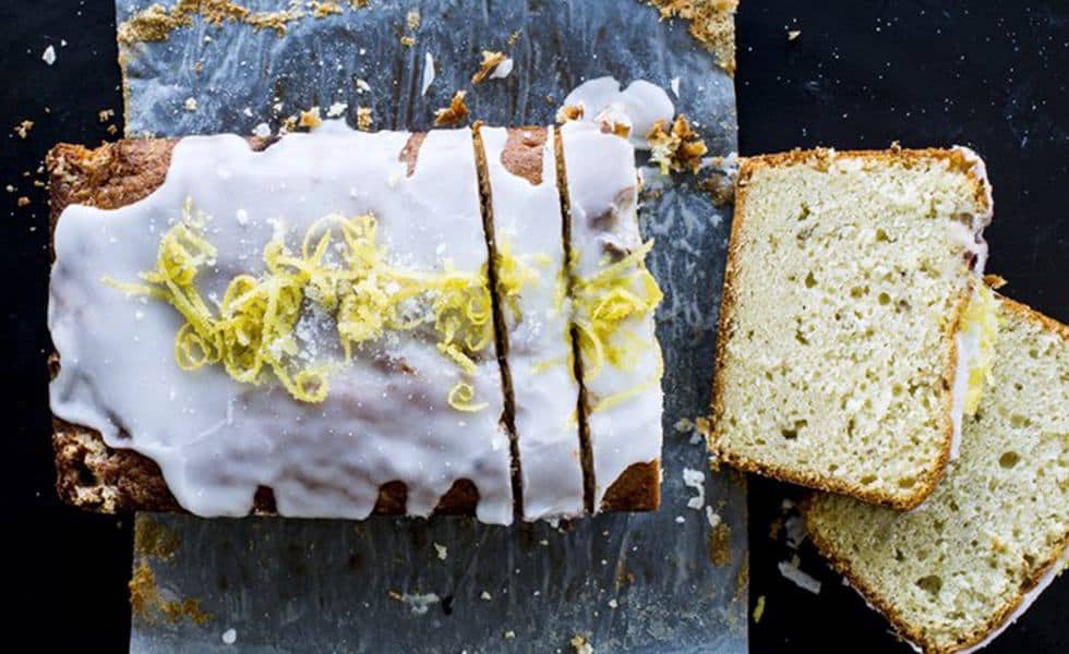 sliced cake