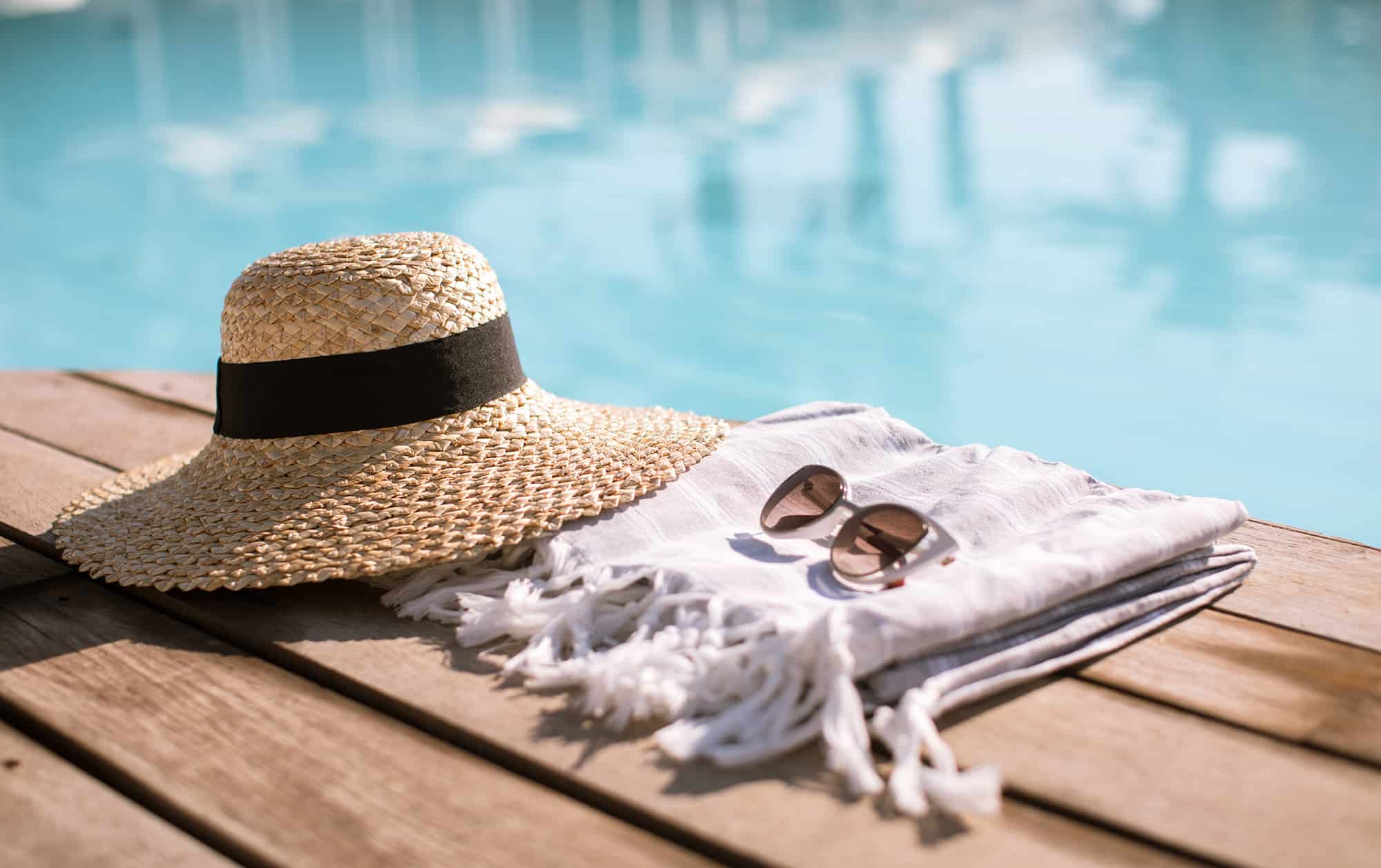 Sunglasses by Pool