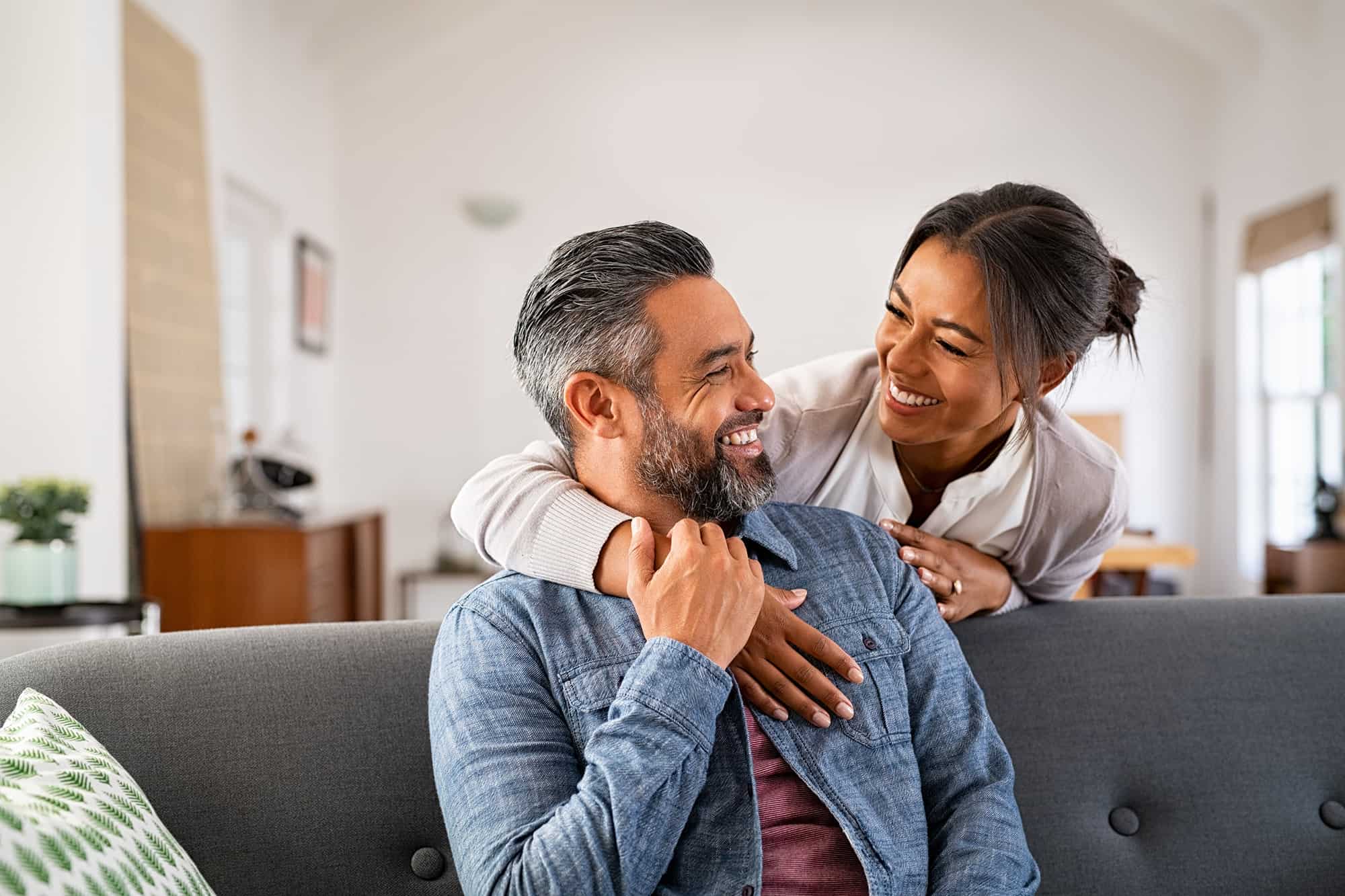 Couple Laughing