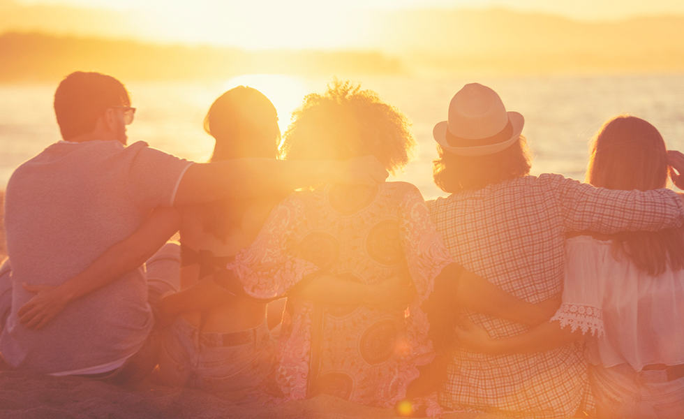 Group at Beach